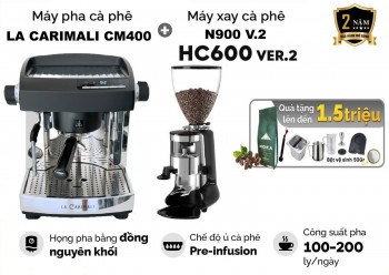 Combo La Carimali CM400 và HC600 V.2